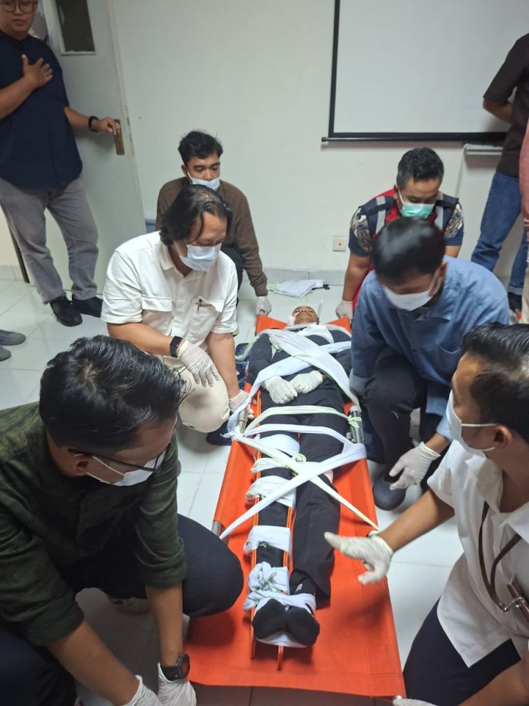 Pelaksanaan training P3K