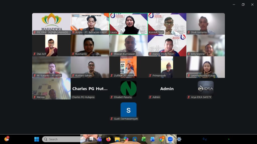 Pelatihan Pop Pertambangan