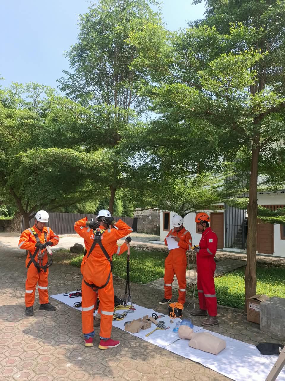 Pelaksanaan training TKPK1