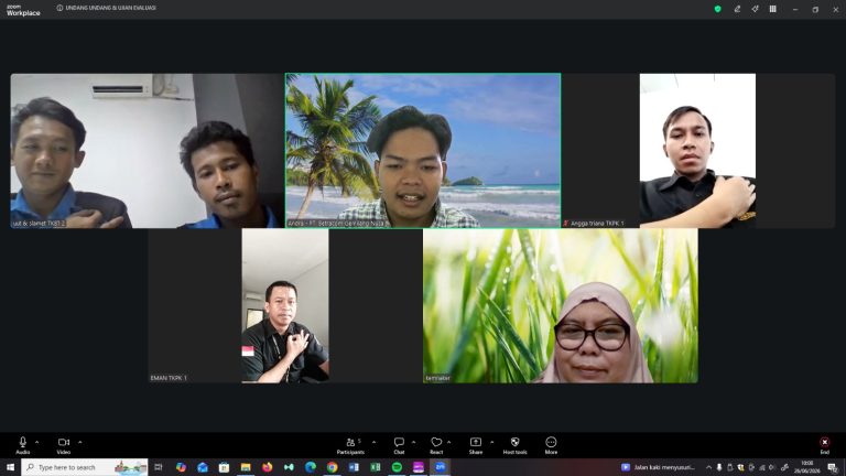 Pelaksanaan training TKPK1